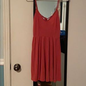 Coral Sun dress